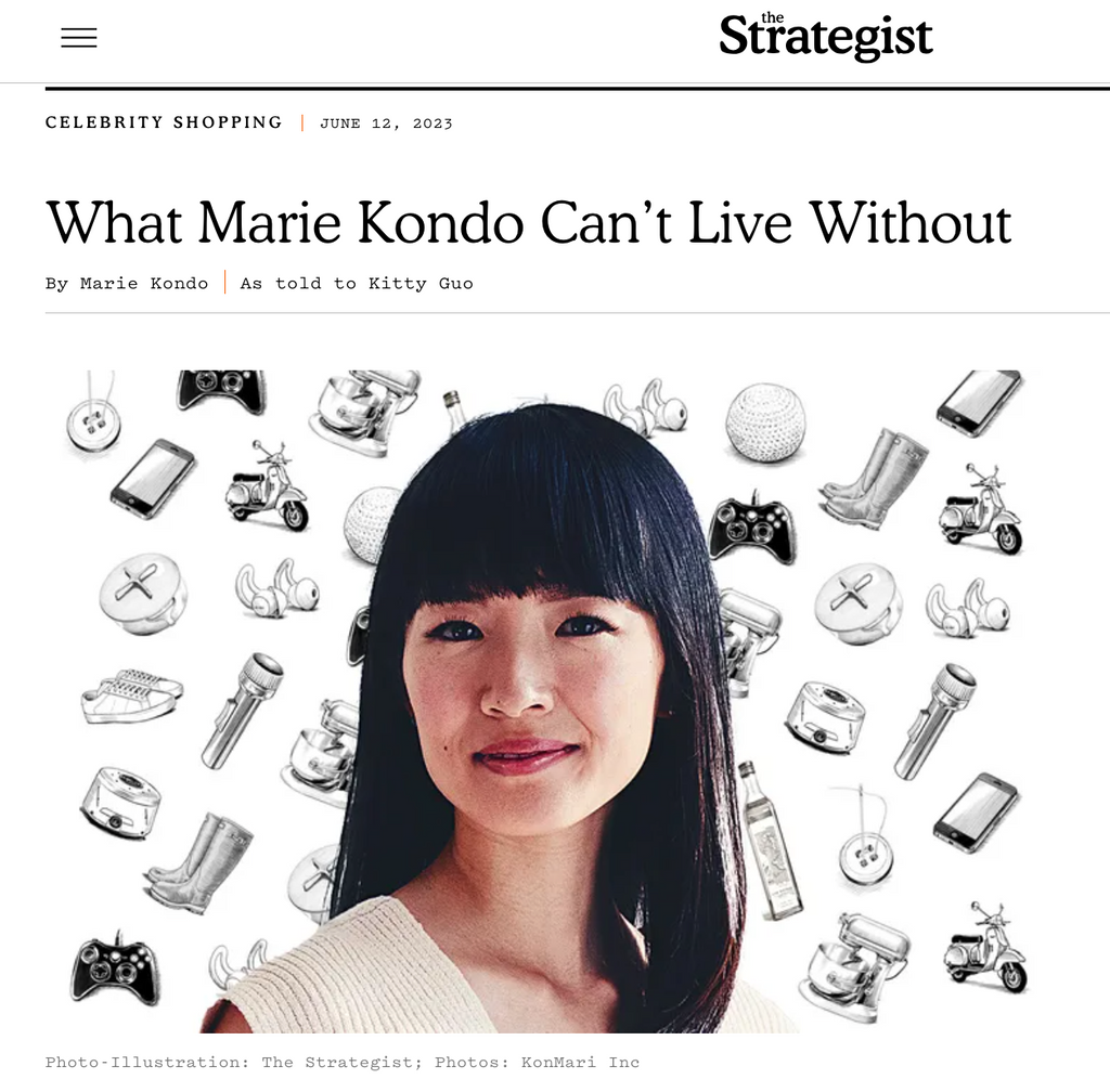 marie kondo new york magazine the strategist 