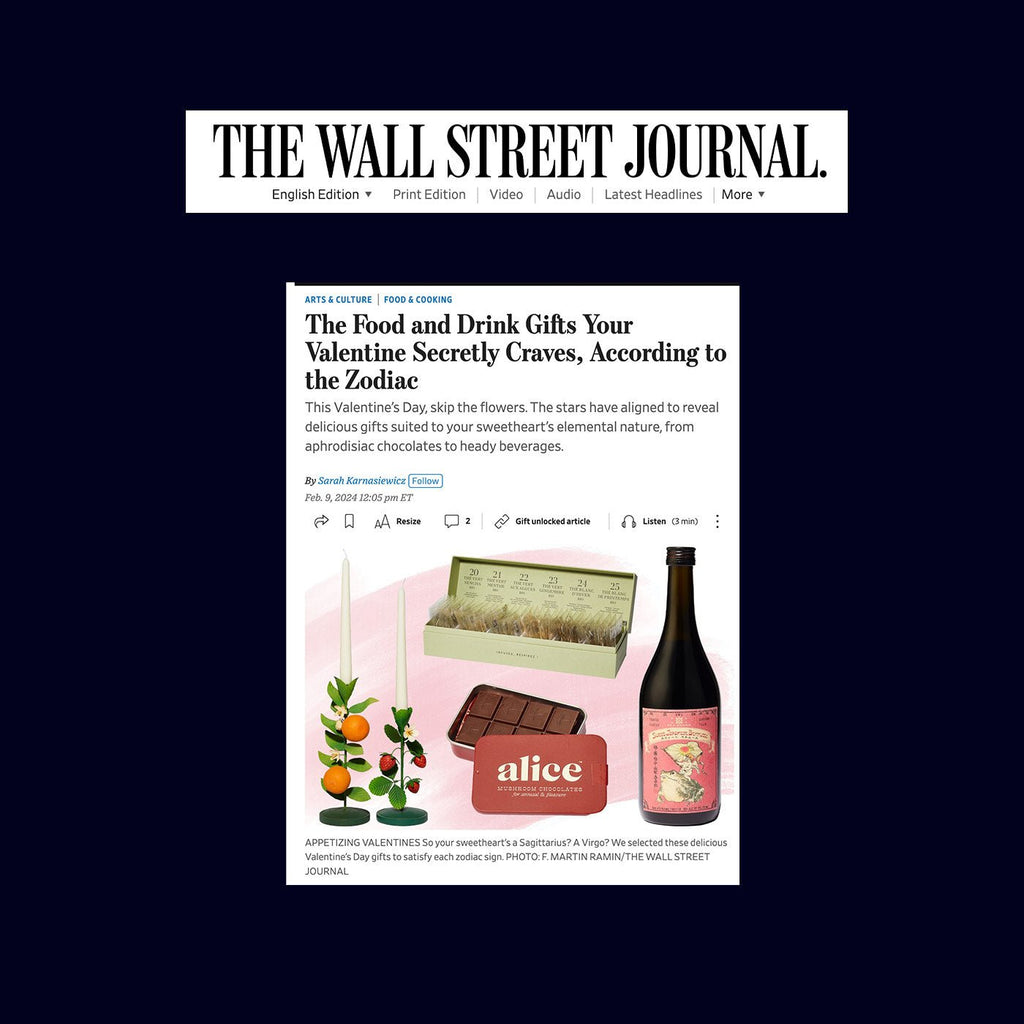Wall Street Journal - The Foof & Drink Gifts - Takamichi Beauty Room