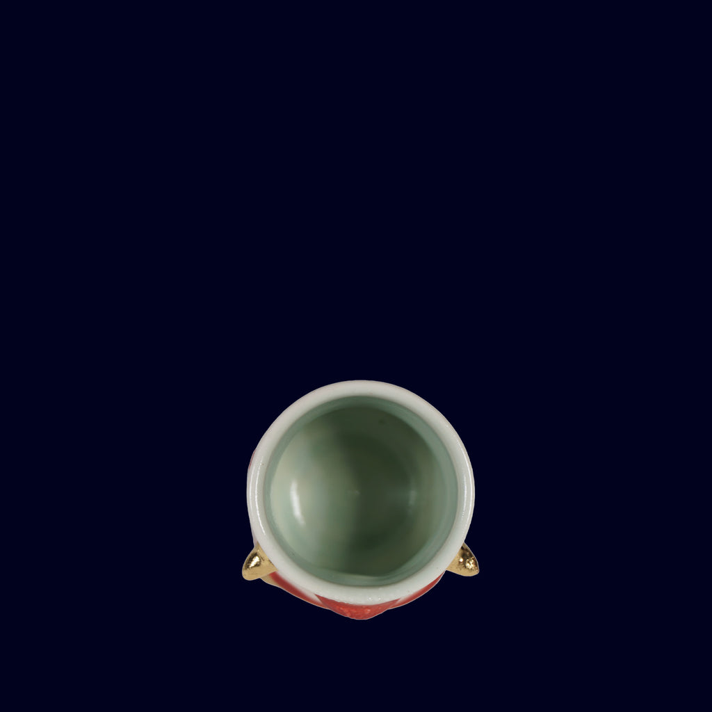 DOGABI CERAMIC SHOT CUP GOLD TEETH