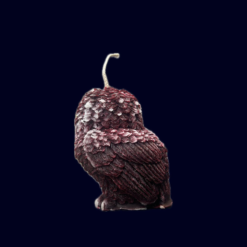 Little Owl Beeswax Candle Mulberry Frost - Takamichi Beauty Room