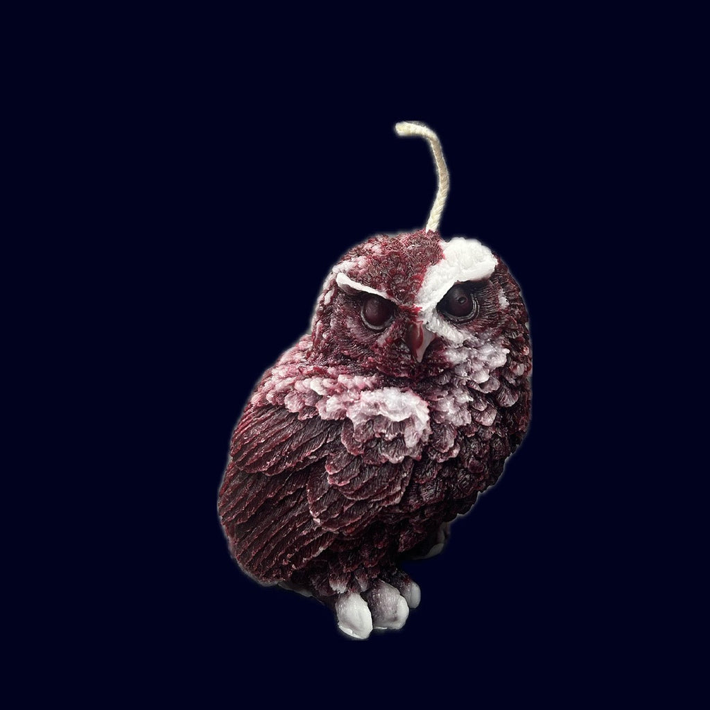 Little Owl Beeswax Candle Mulberry Frost - Takamichi Beauty Room