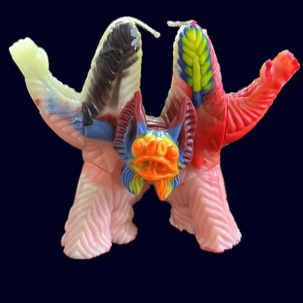 dragon beeswax candle