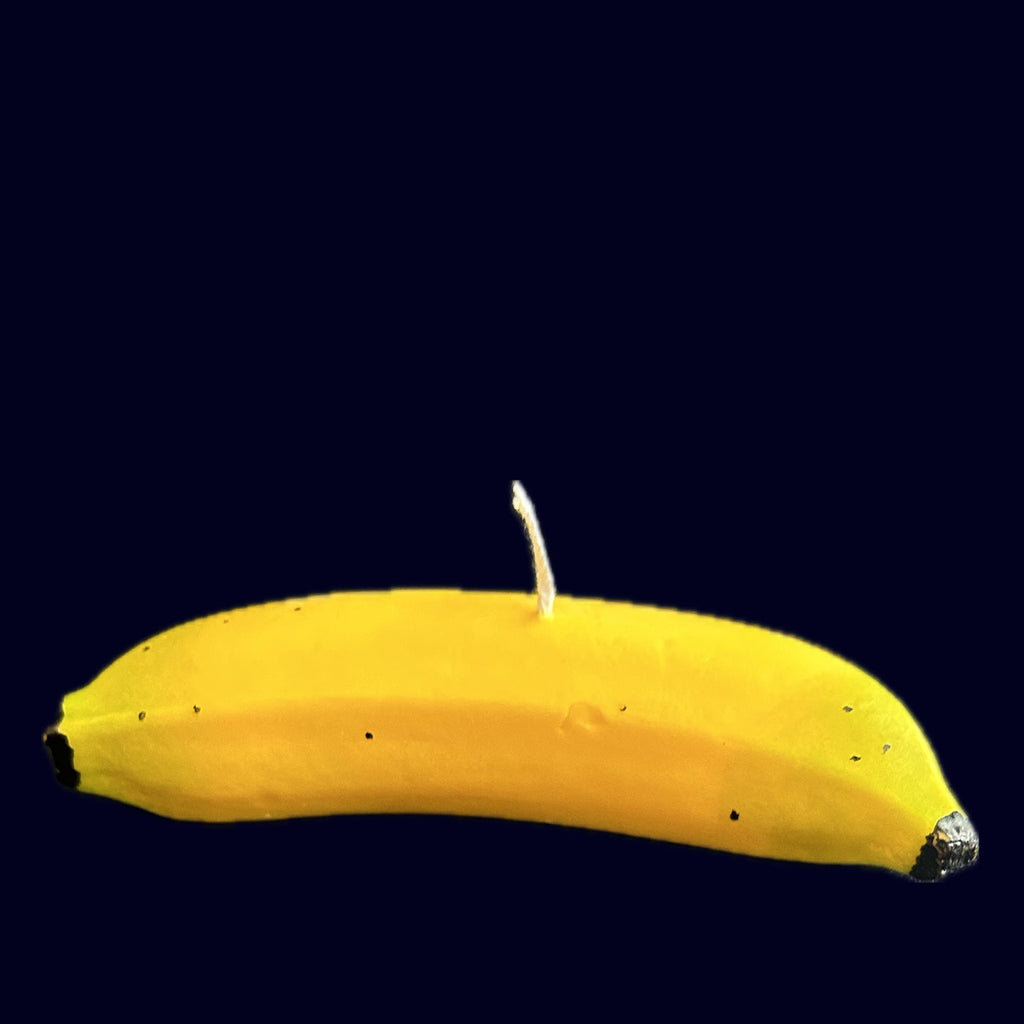 banana shaped candle