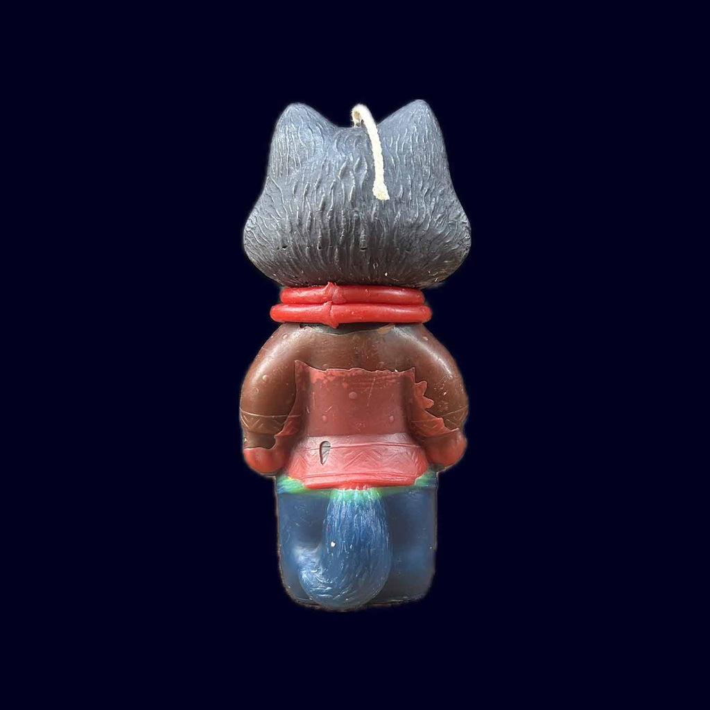 Big Cat Beeswax Candle Grey - Takamichi Beauty Room