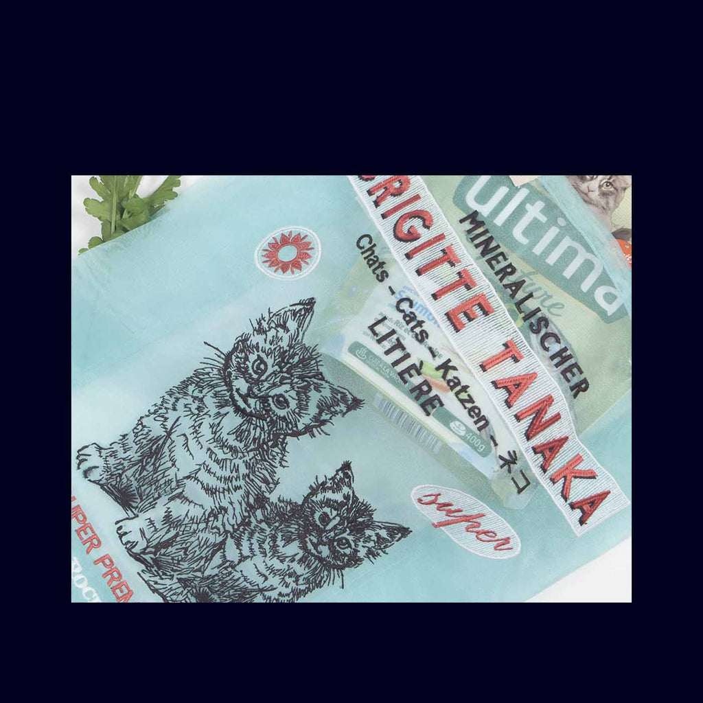 Cat Organza Tote Bag - Takamichi Beauty Room