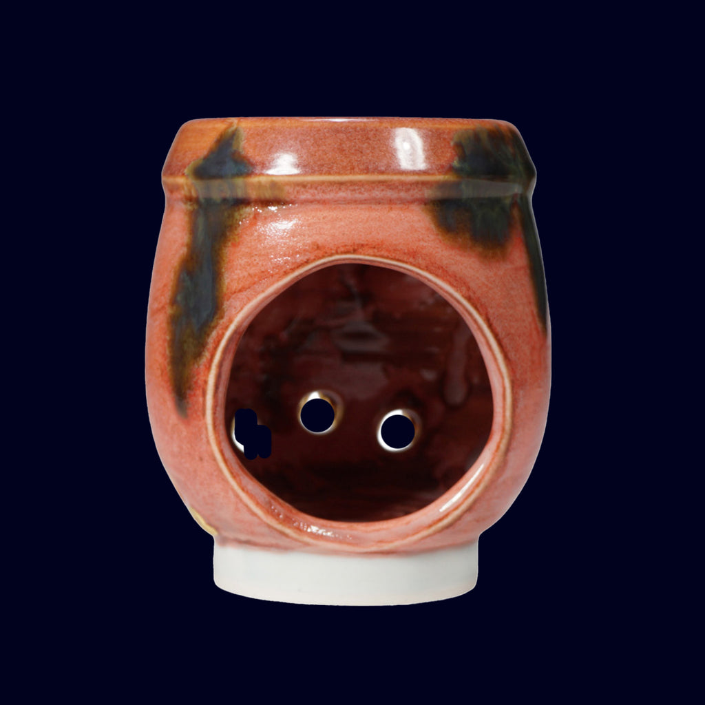 dogabi ceramic incense burner gold teeth