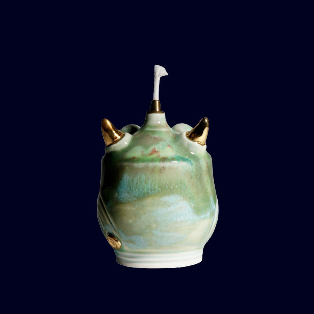 Ceramic Oil Lamp No 833 - Takamichi Beauty Room