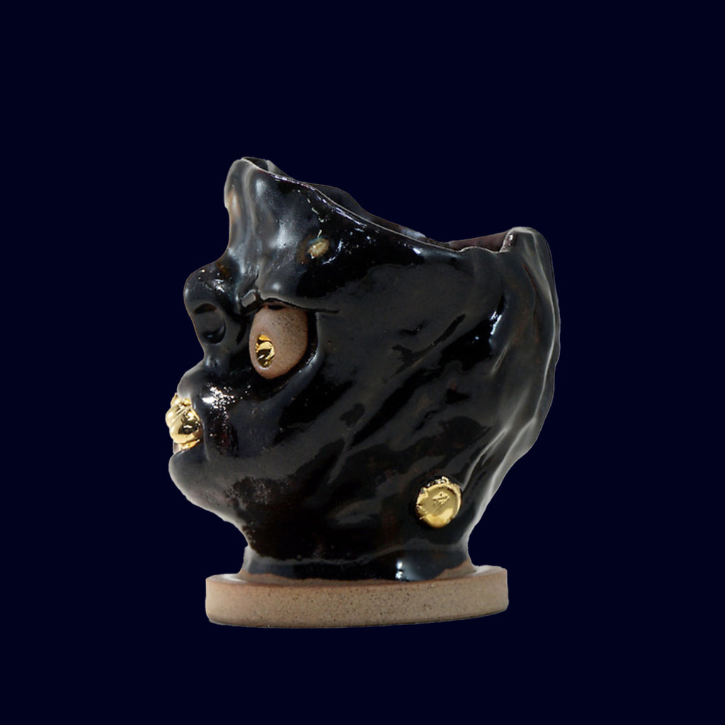 dogabi ceramic gold teeth monster