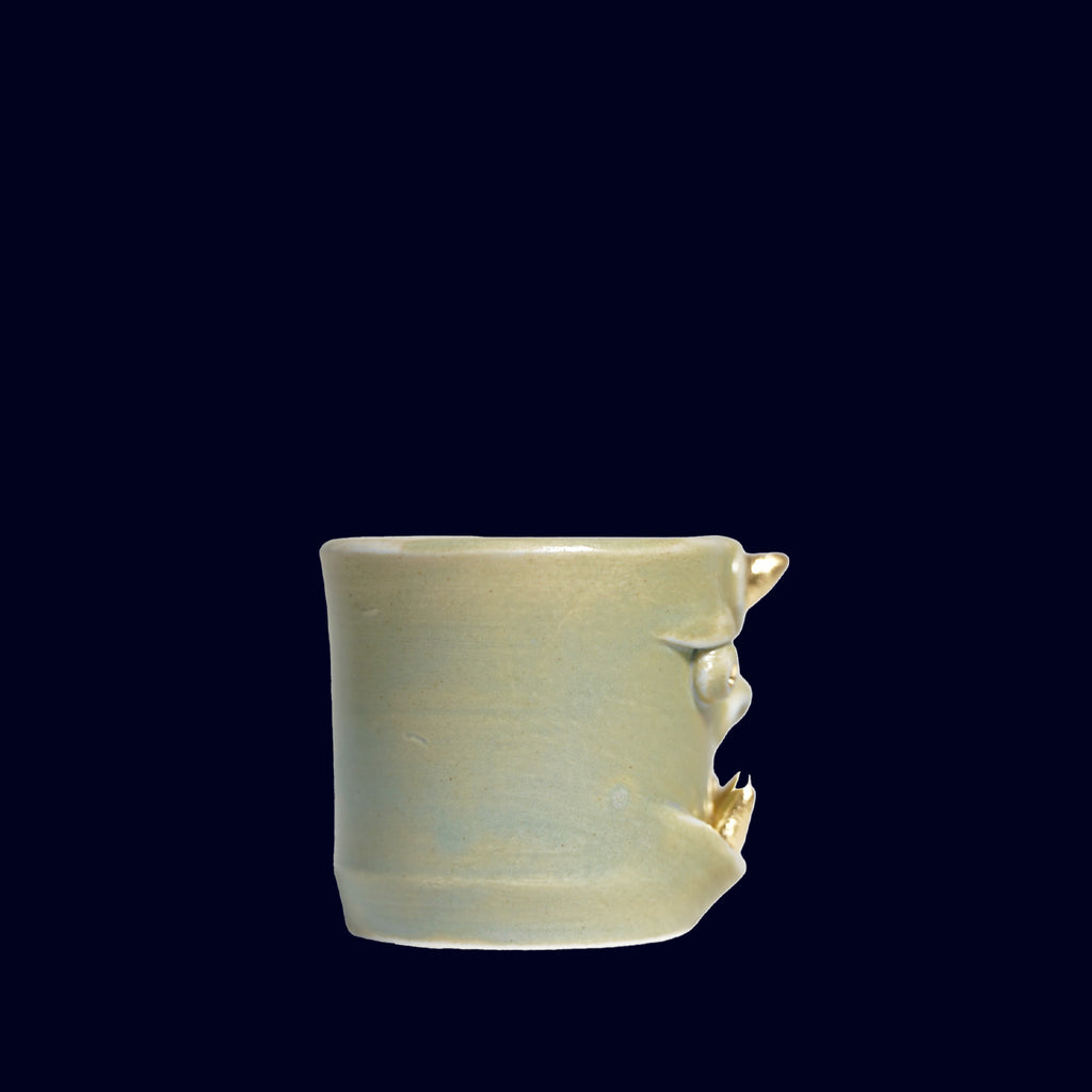 DOGABI CERAMIC SHOT CUP MONSTER GOLD TEETH