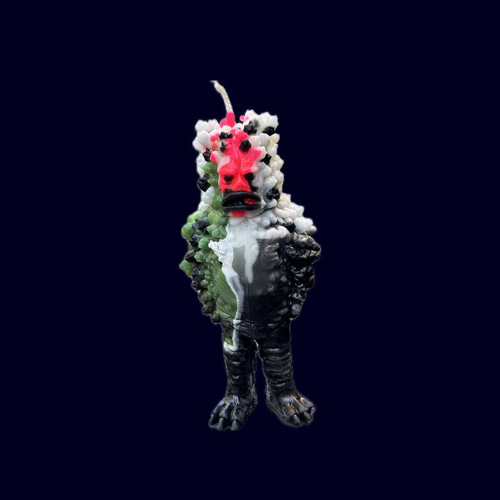 Garumon Beeswax Candle Lava Guardian - Takamichi Beauty Room