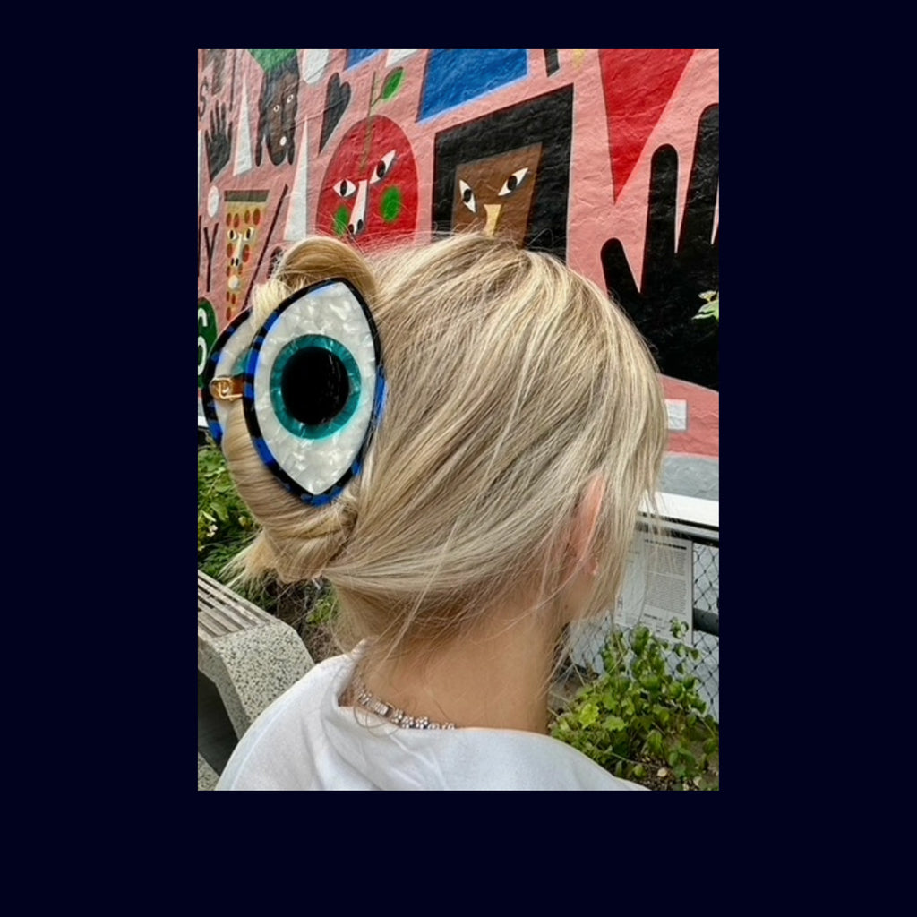 evil eye hair claw