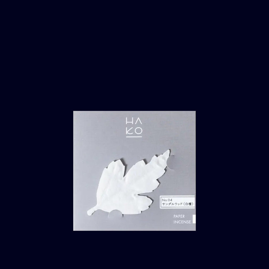 Paper Incense Leaf White - Takamichi Beauty Room