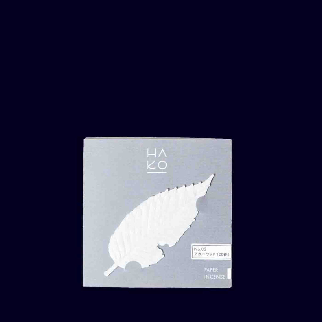 Paper Incense Leaf White - Takamichi Beauty Room