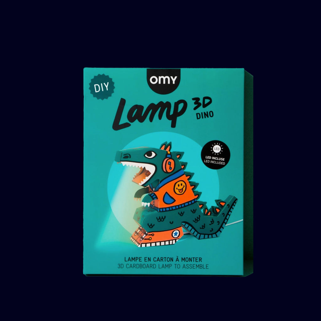 dino diy lamp led