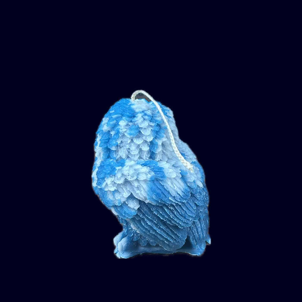 Little Owl Beeswax Candle Sly Blue - Takamichi Beauty Room