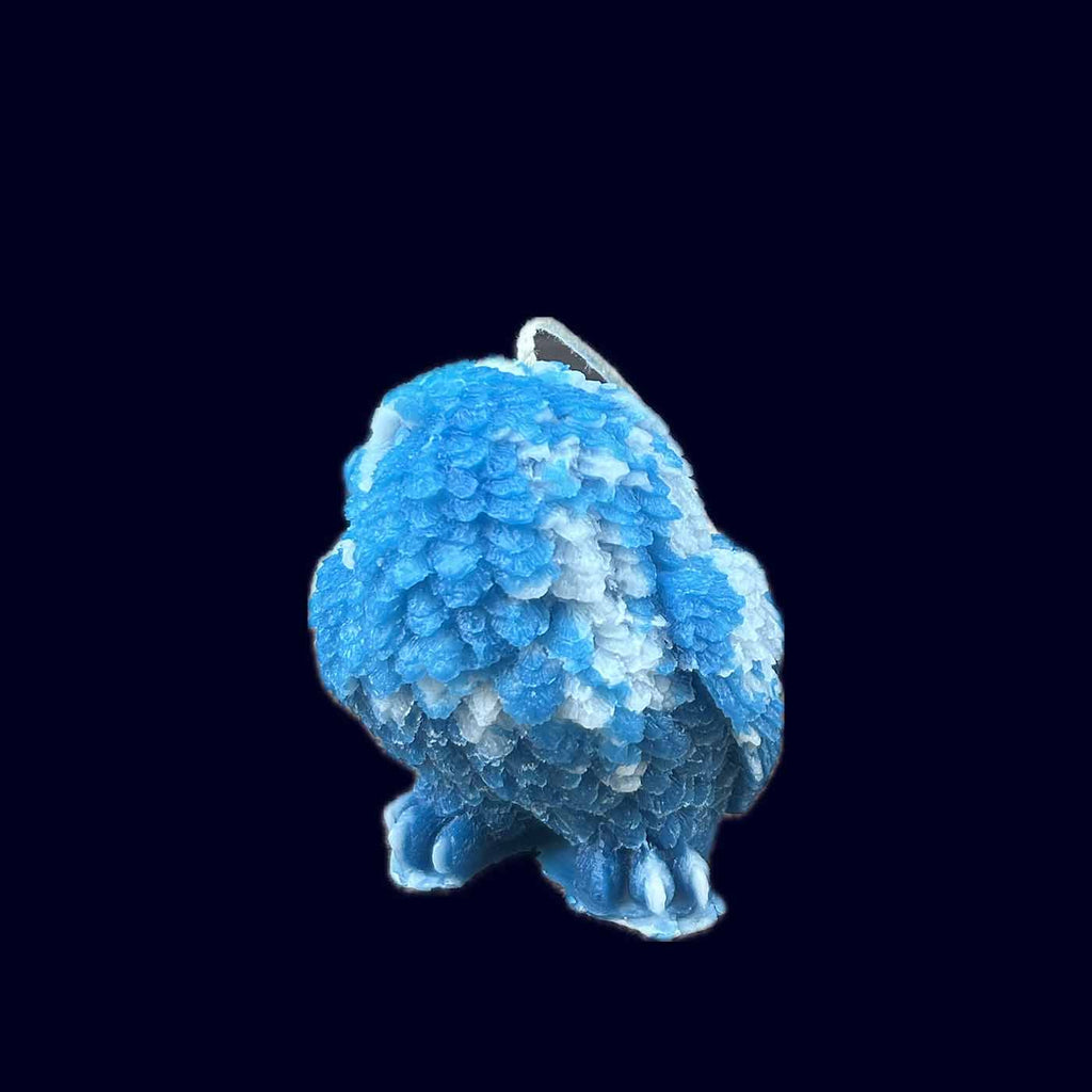 Little Owl Beeswax Candle Sly Blue - Takamichi Beauty Room