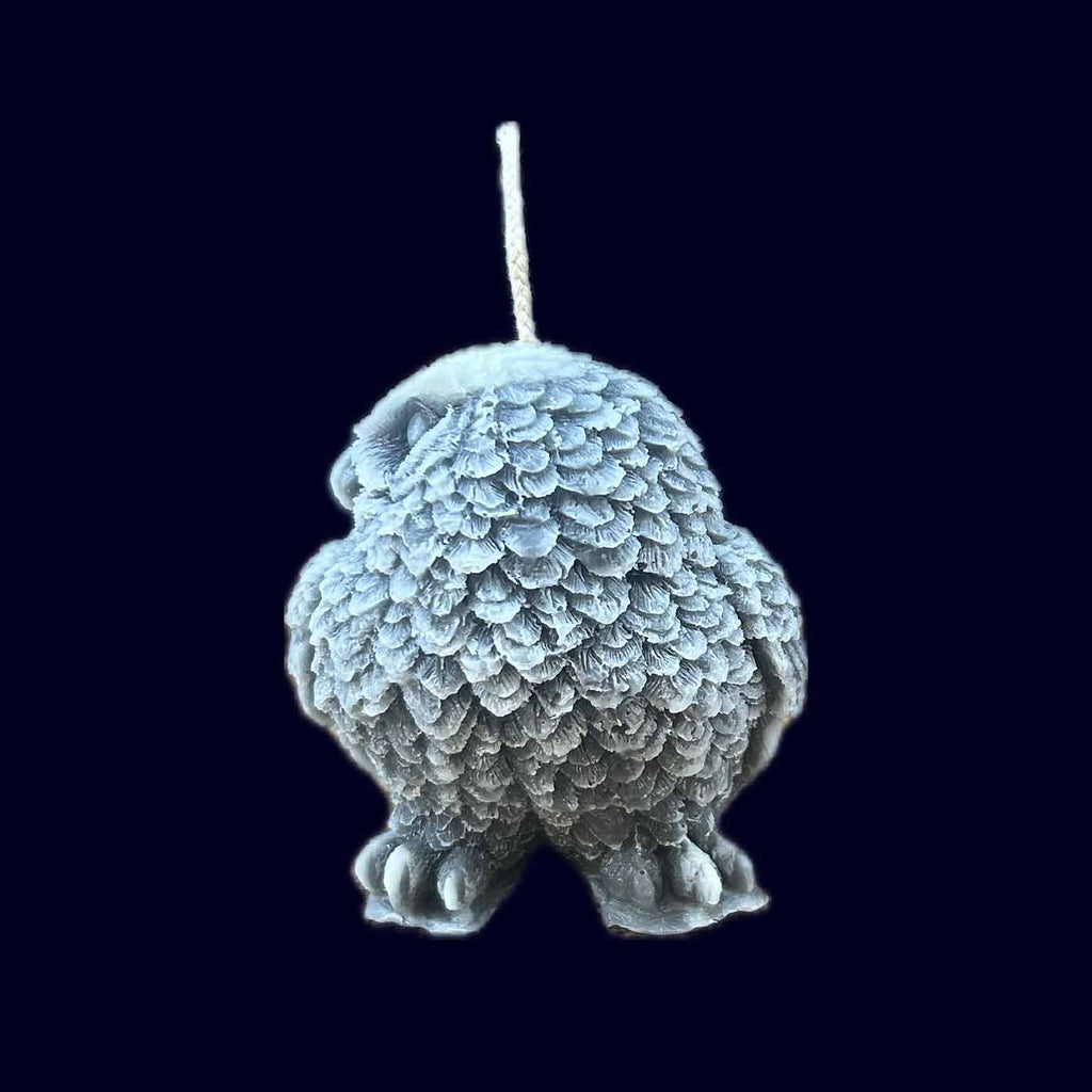 Little Owl Beeswax Candle Grey - Takamichi Beauty Room