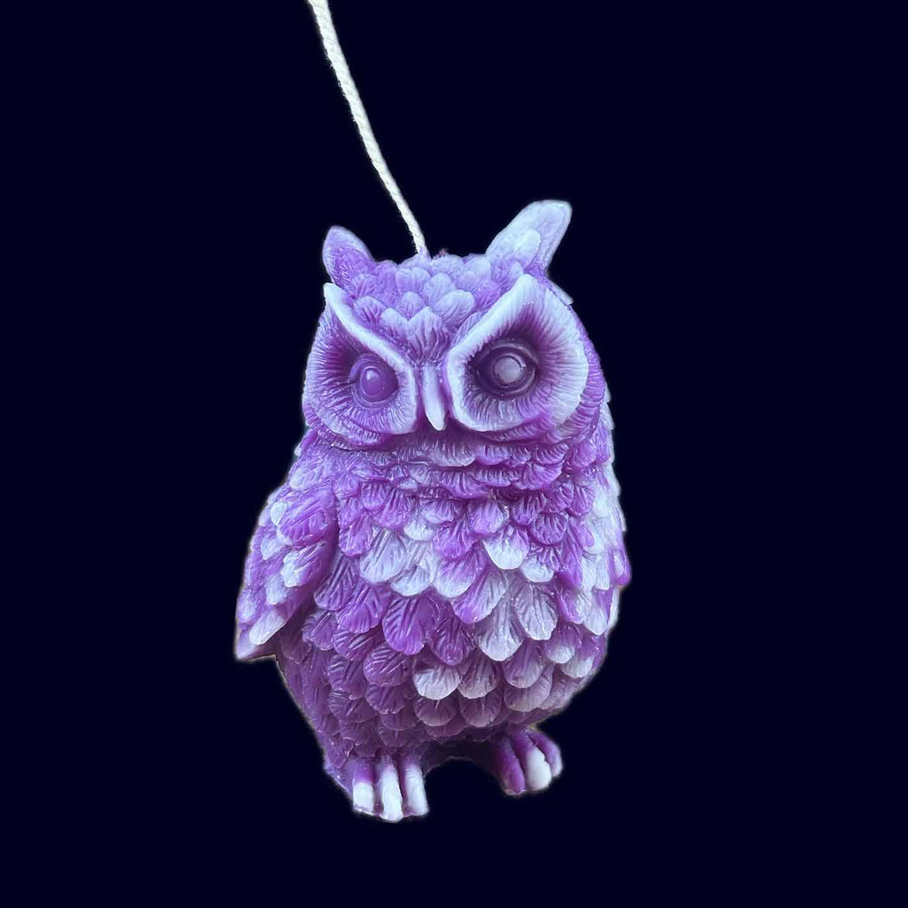 Owl Beeswax Candle Violet Dawn Edition - Takamichi Beauty Room
