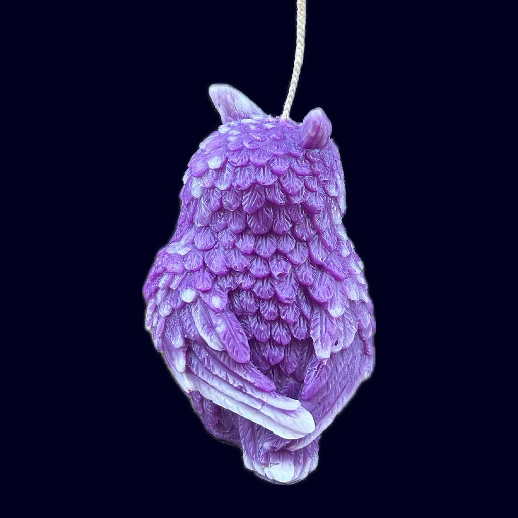 Owl Beeswax Candle Violet Dawn Edition - Takamichi Beauty Room