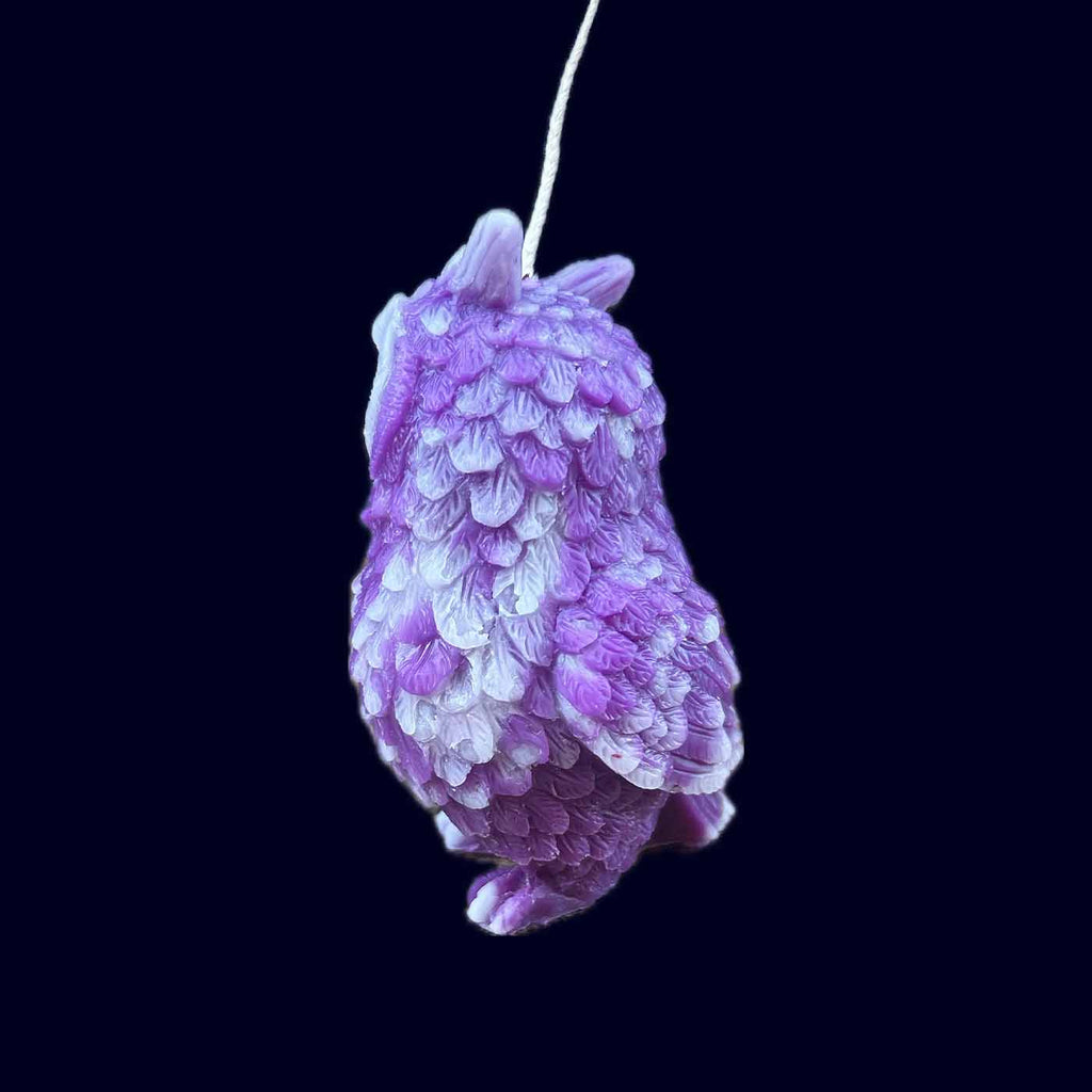 Owl Beeswax Candle Violet Dawn Edition - Takamichi Beauty Room
