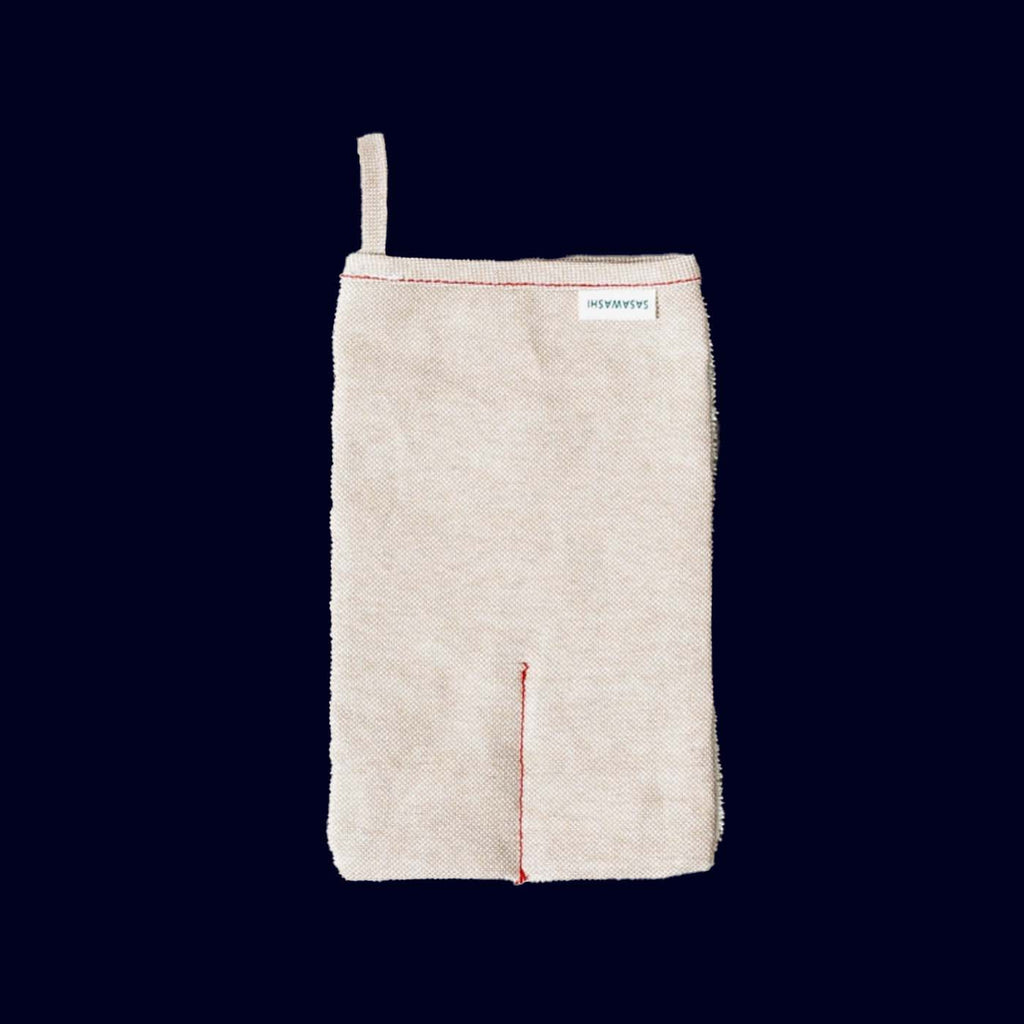 body scrub mitt
