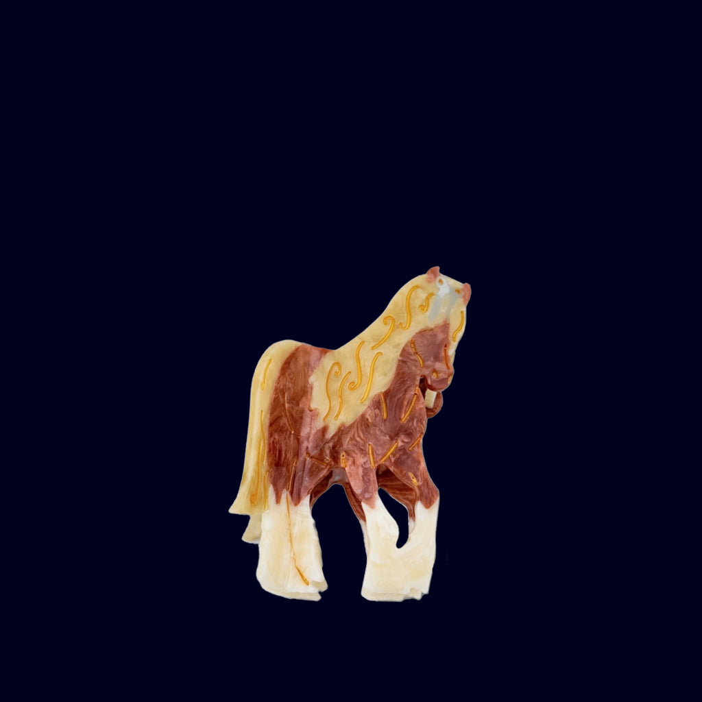 hair claw designed as a horse
