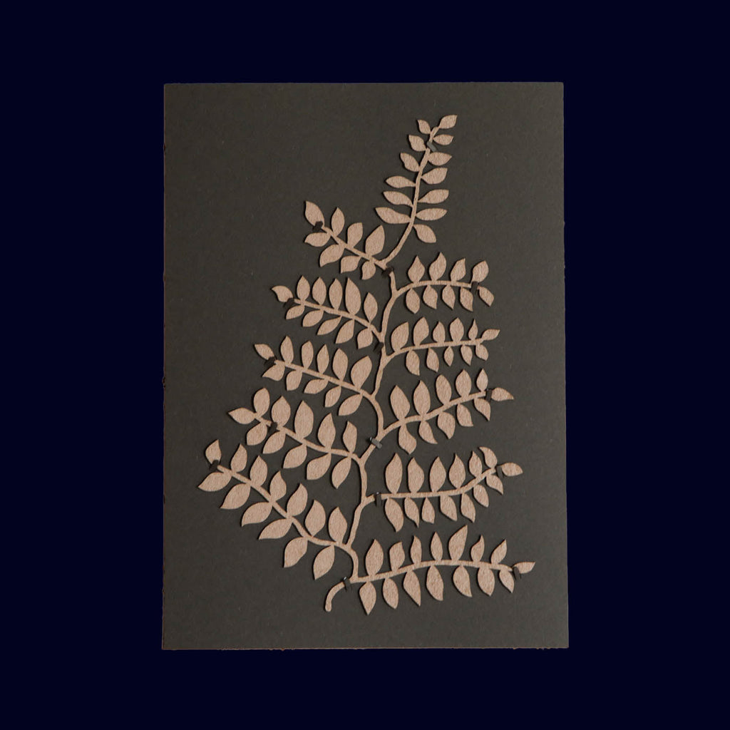 japanese paper incense leaves tree shape